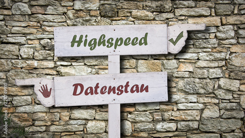 Schild 378 - Highspeed