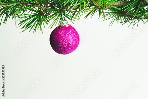 Christmas tree and ornament