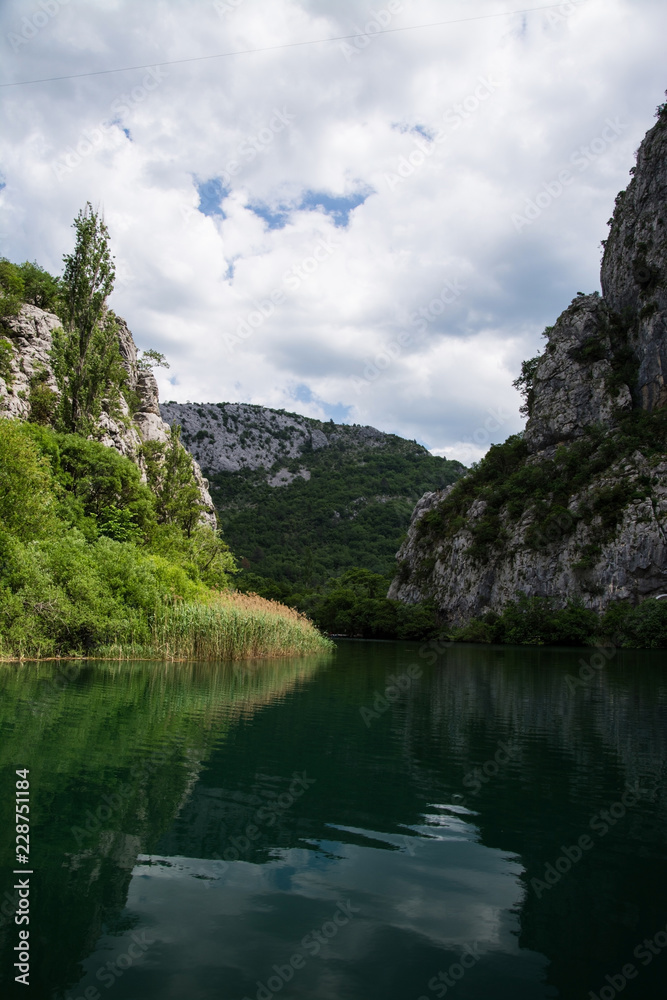 Cetina-Schlucht, Omis, Kroatien