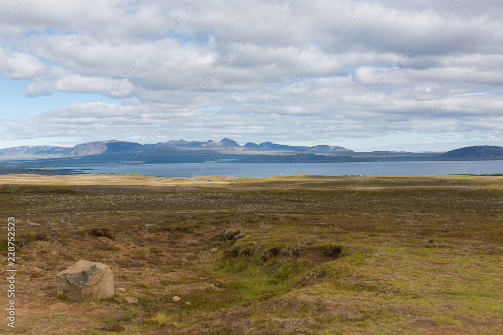 Fototapeta premium Icelandic landscape. Beautiful iceland landscape