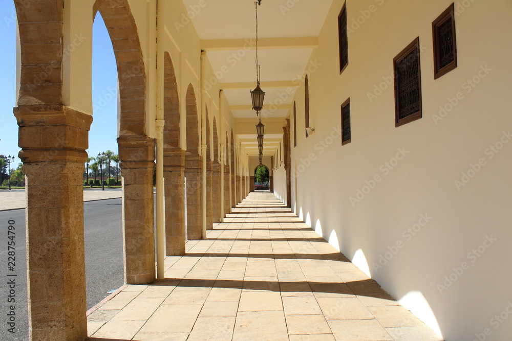 Obraz premium Dâr-al-Makhzen - Mosque in Rabat, Morocco