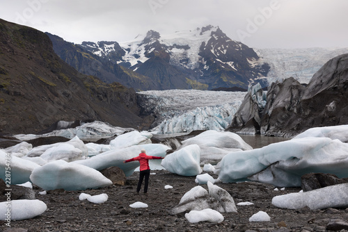 Glacier Hike in Iceland photo