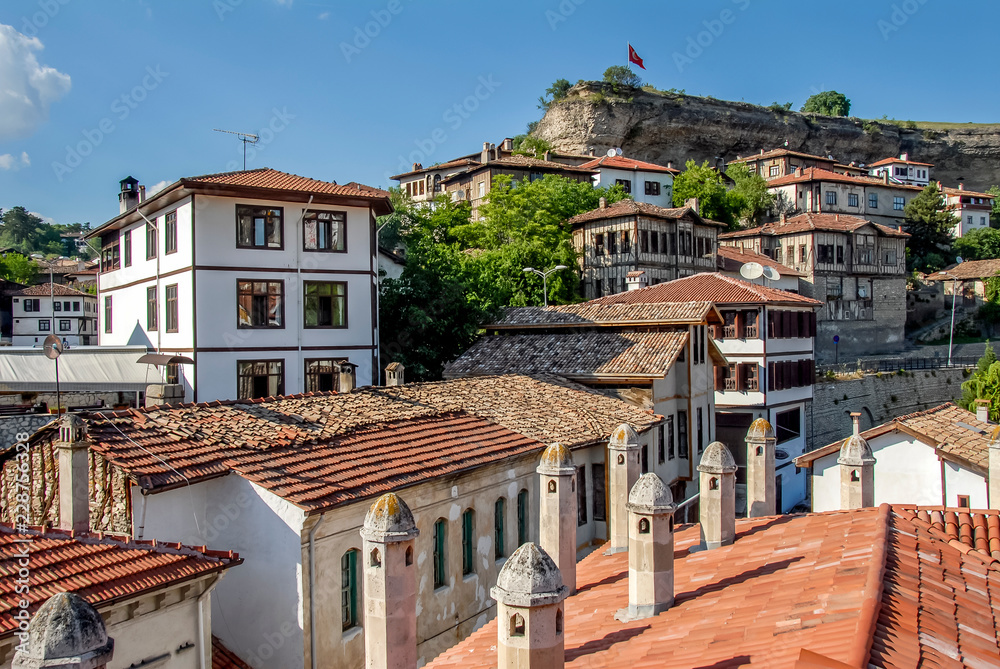 Karabuk, Turkey, 20 May 2013: Historic Mansions at Safranbolu Karabuk, Turkey, 20 May 2013: Historic Mansions at Safranbolu