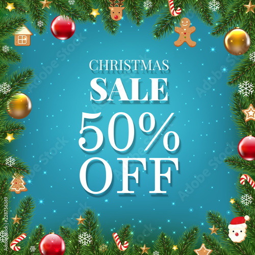 Xmas Sale Poster