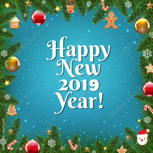 Xmas Sale Poster With Stars