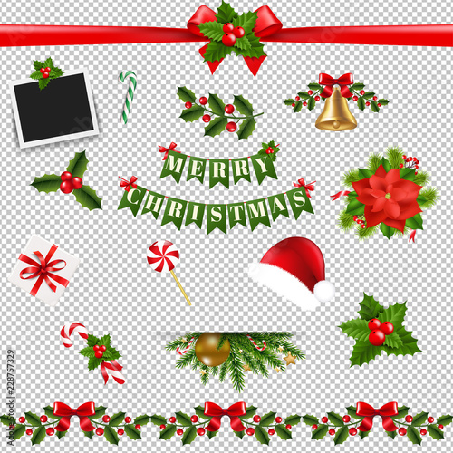 Xmas Big Collection Transparent background