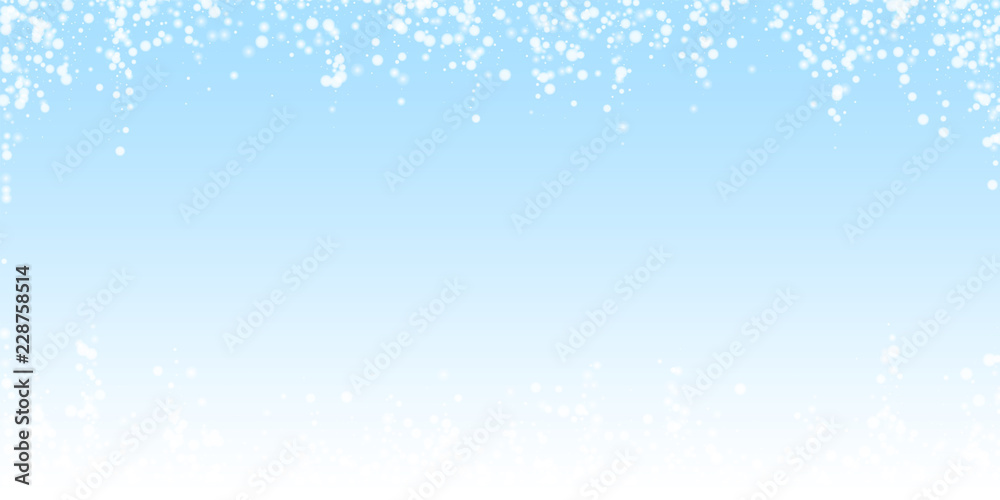 Beautiful falling snow Christmas background. Subtl Beautiful falling snow Christmas background. Subtl