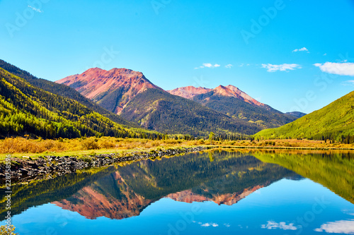 Reflection Lake Mirror Mountains