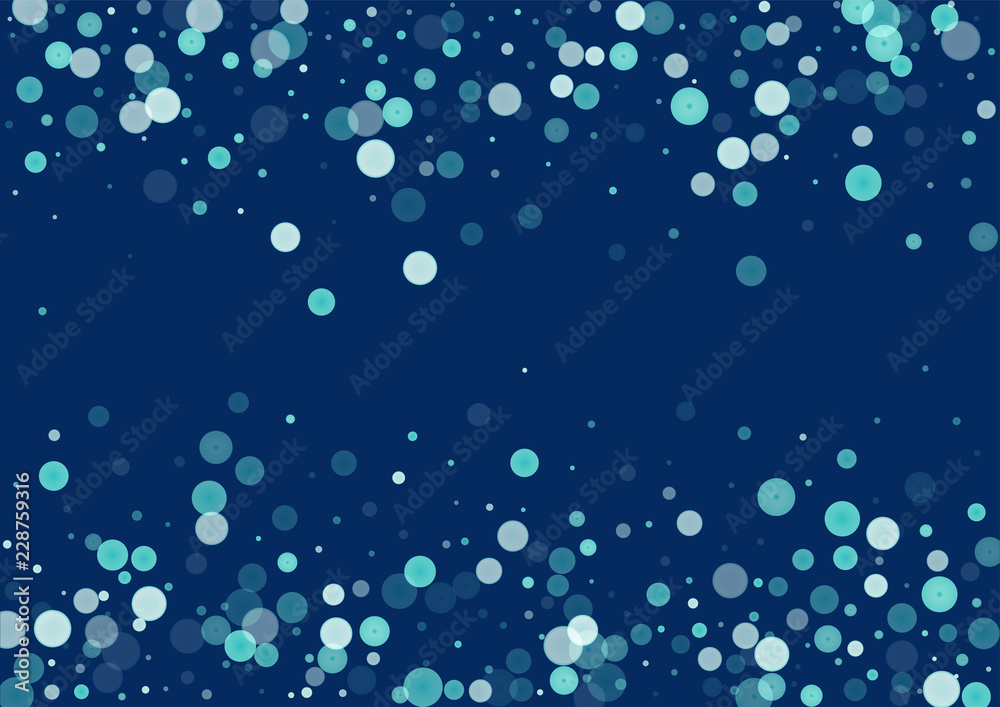 White glitter on blue background. White glitter on blue background.