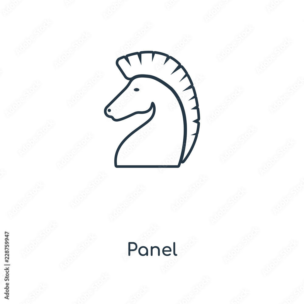 panel icon vector panel icon vector