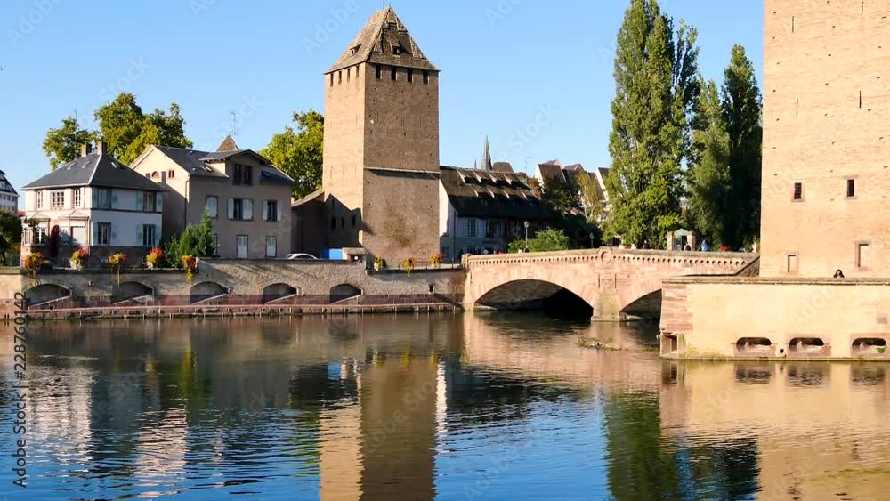 Island of Strasbourg where is located the historic district of the city. It is called Island of Strasbourg where is located the historic district of the city. It is called