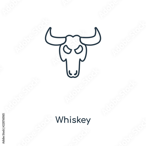 whiskey icon vector