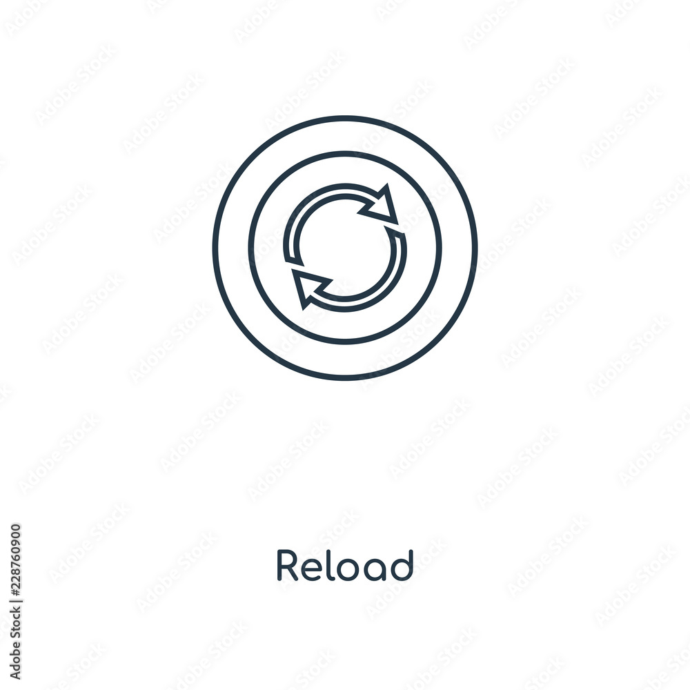 reload icon vector reload icon vector