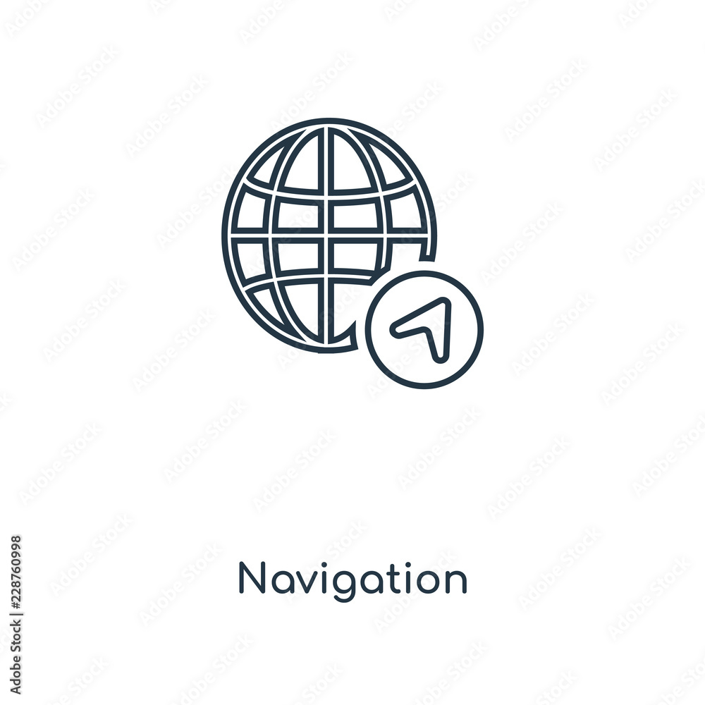 navigation icon vector navigation icon vector