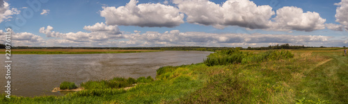 A panoramic view for the Bug River.