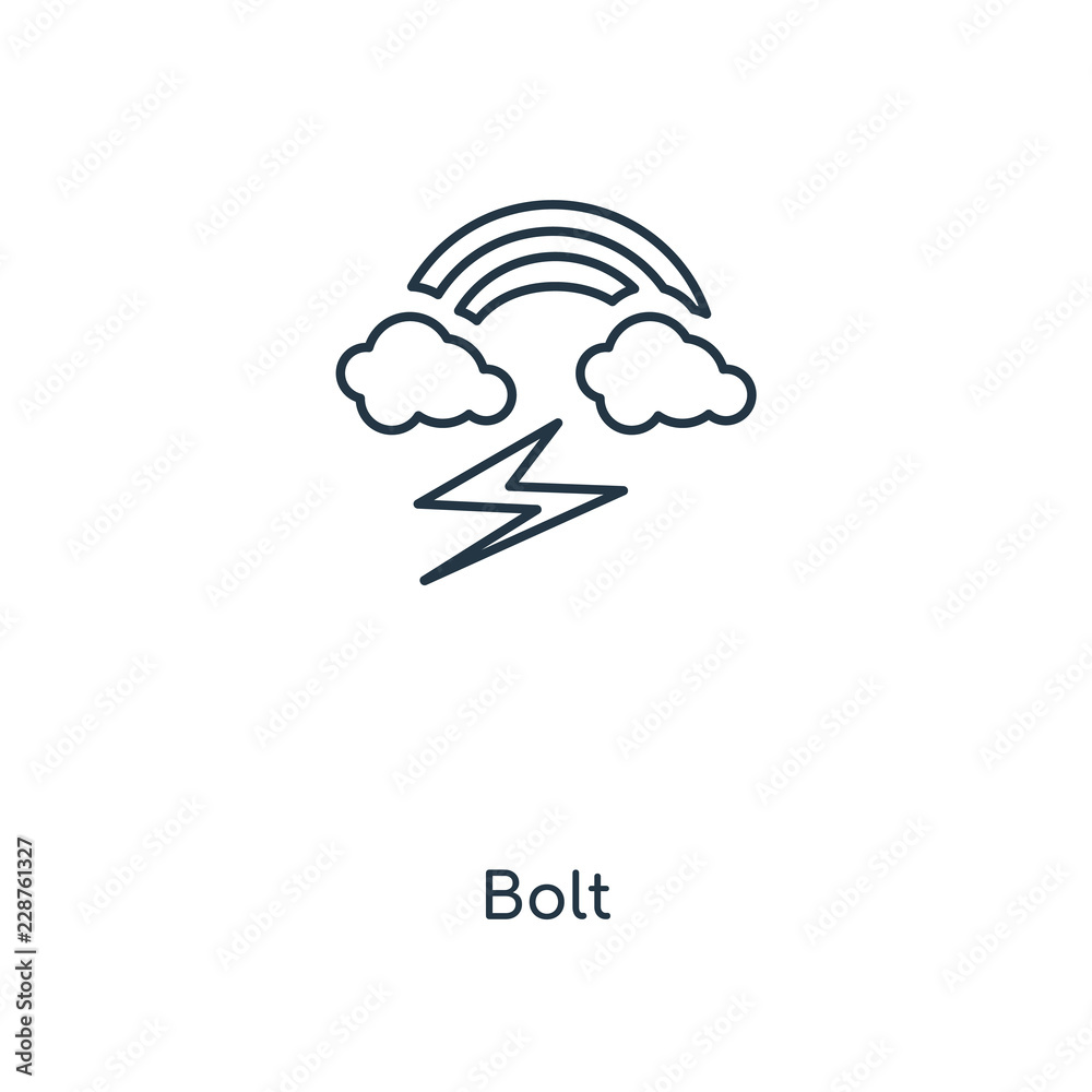 bolt icon vector bolt icon vector