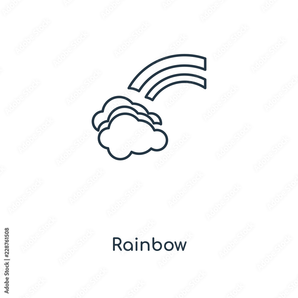rainbow icon vector rainbow icon vector