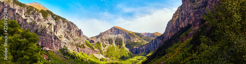 Rocky Mountains fields panorama © Nicholas J. Klein