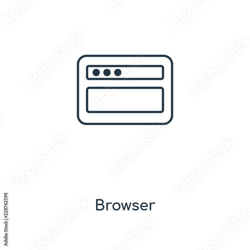 browser icon vector © TOPVECTORSTOCK