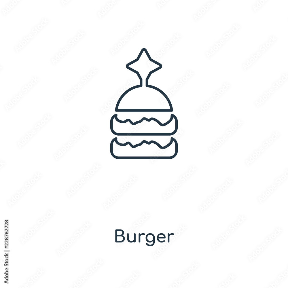 burger icon vector burger icon vector