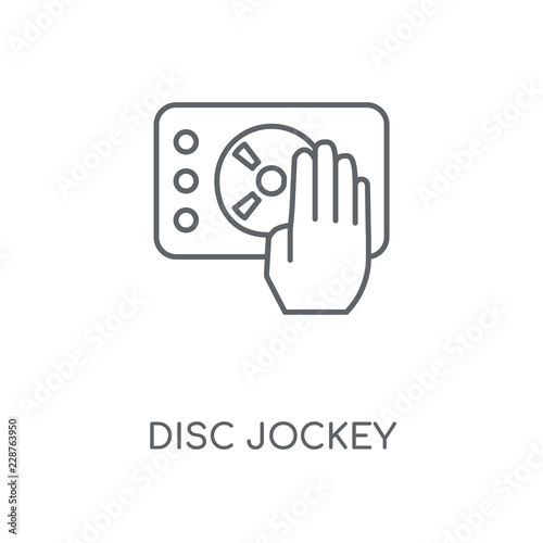 disc jockey icon