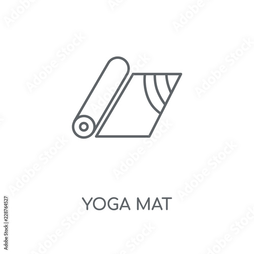 yoga mat icon