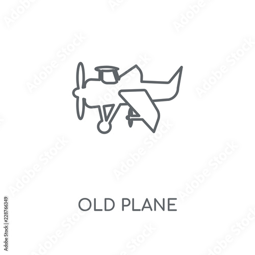 old plane icon