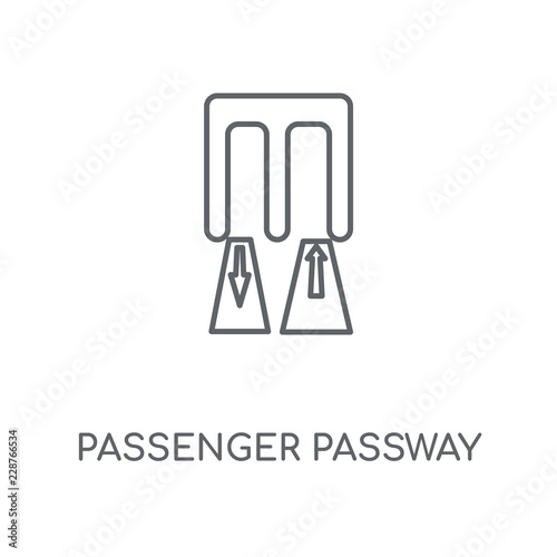 passenger passway icon