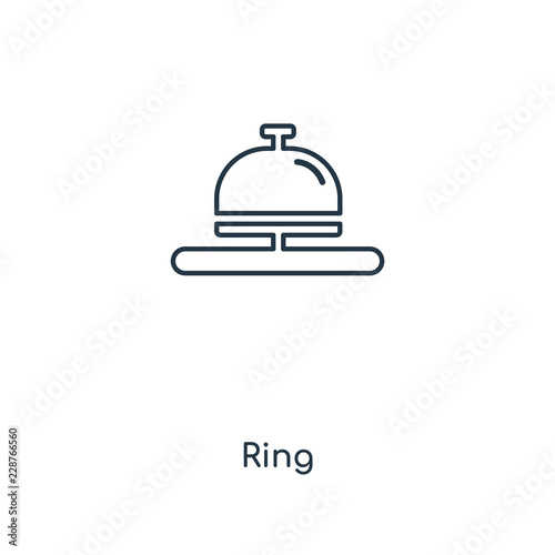 ring icon vector