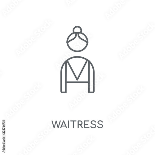 waitress icon