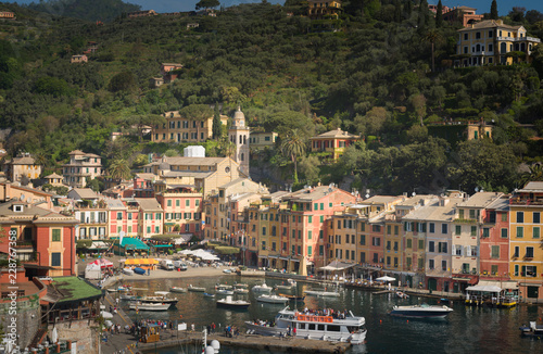 Portofino village on Ligurian coast in Italy © Konstantin Maslak