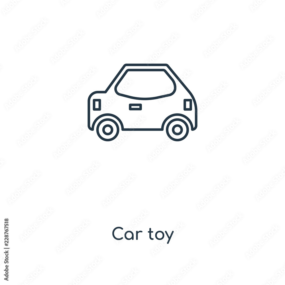 car toy icon vector