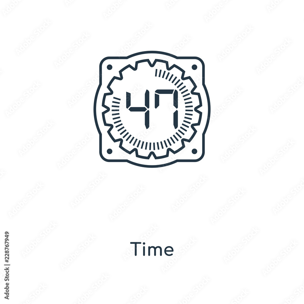 time icon vector