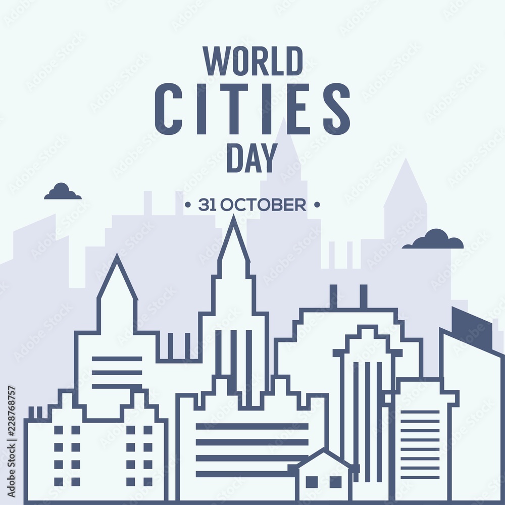 world cities day design