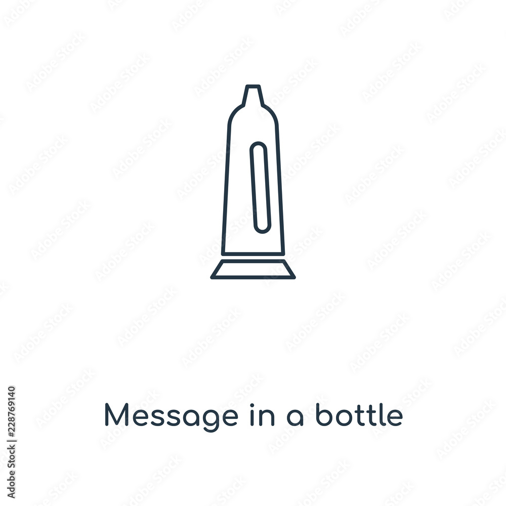 message in a bottle icon vector message in a bottle icon vector