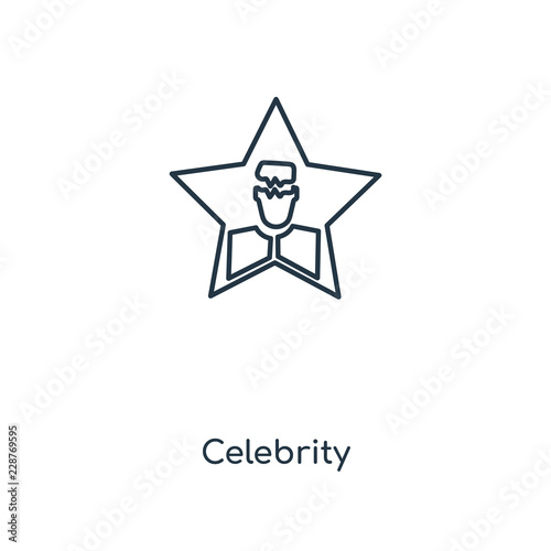 celebrity icon vector