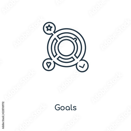 goals icon vector