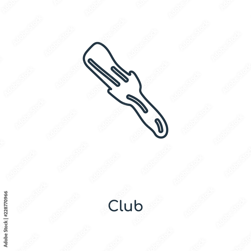 club icon vector club icon vector