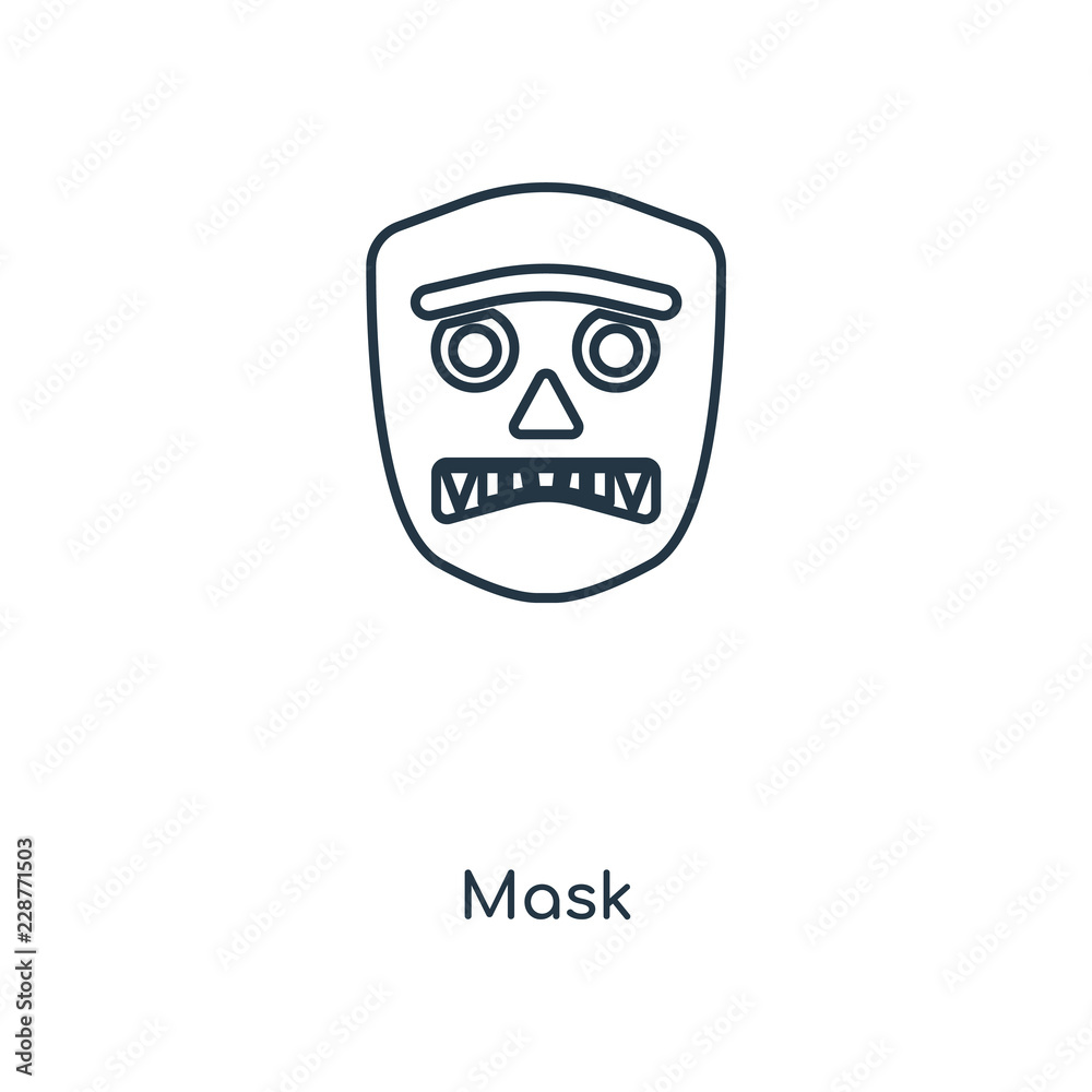 mask icon vector