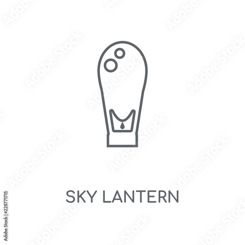 sky lantern icon