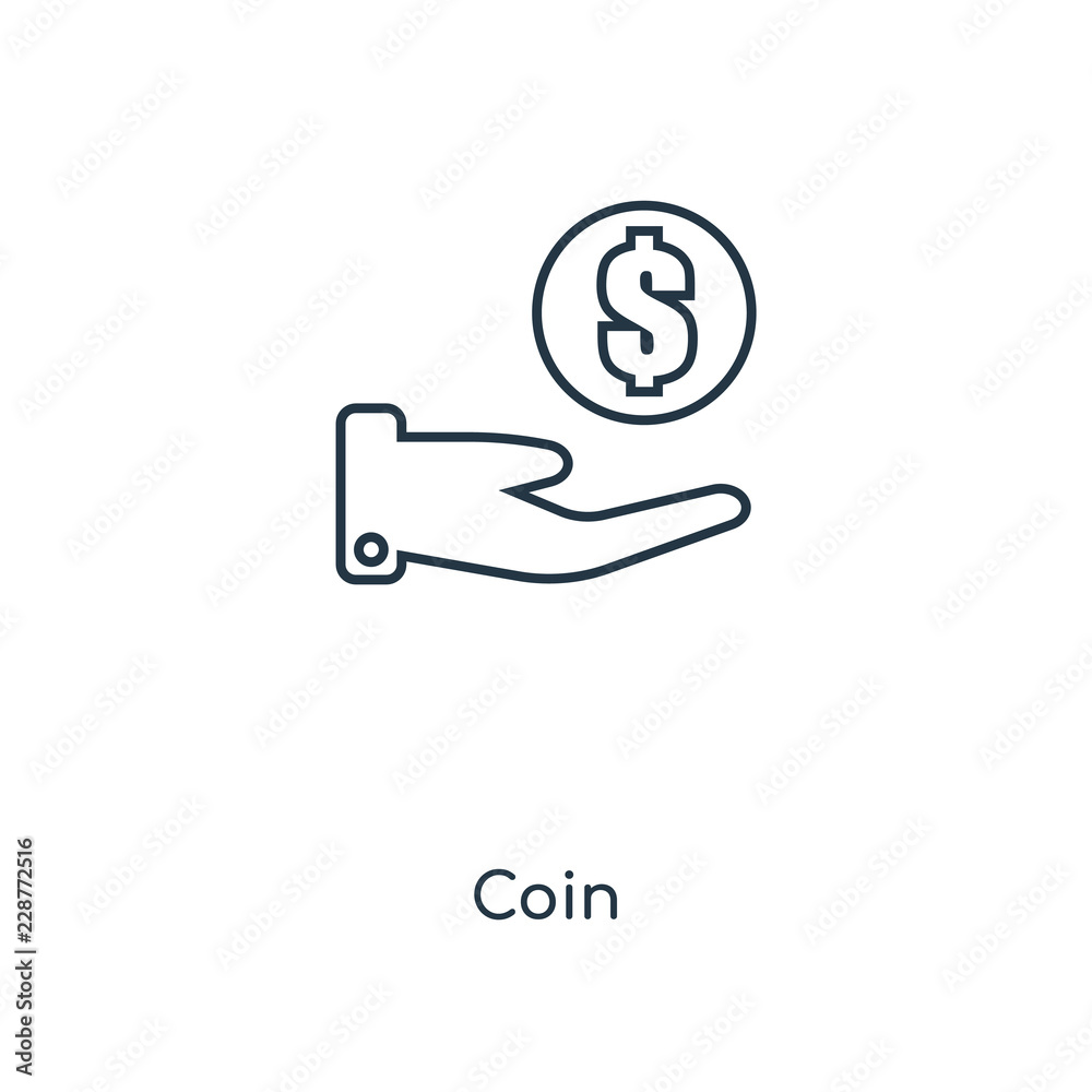 coin icon vector coin icon vector