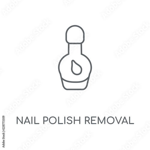 nail polish removal icon