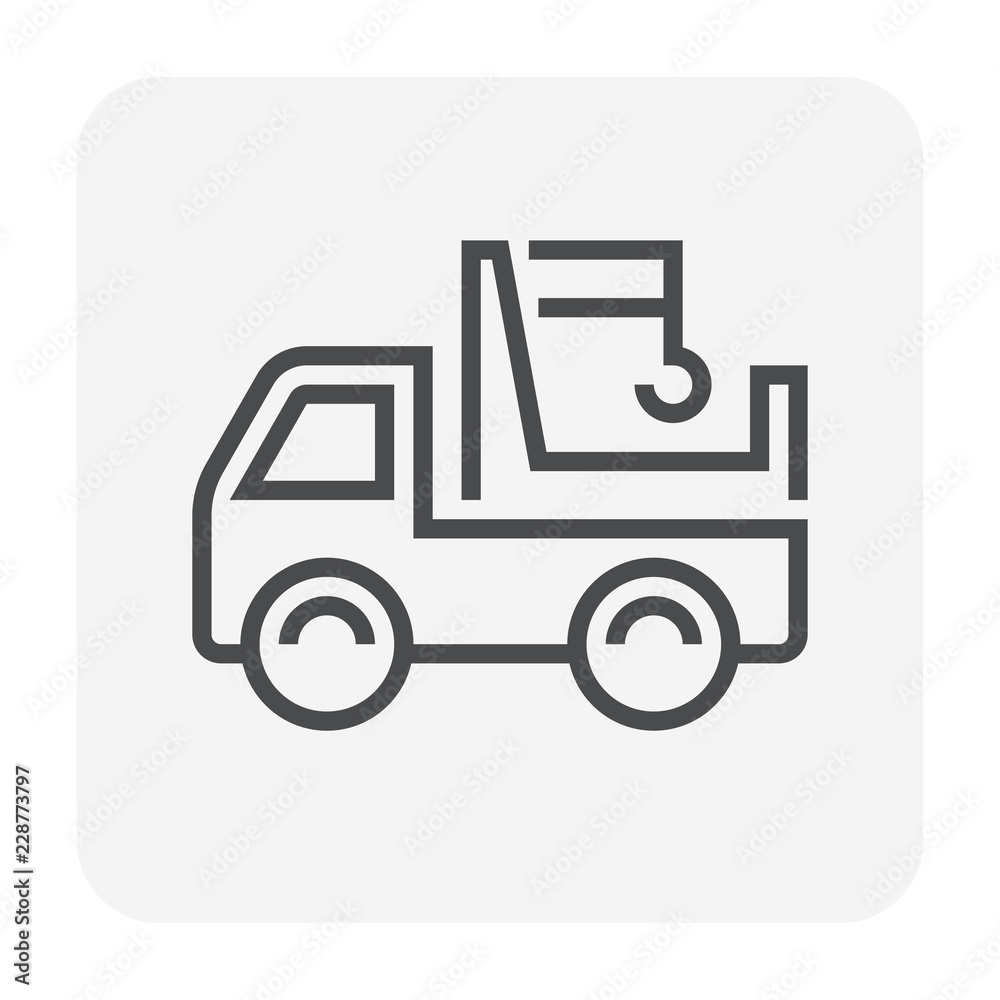 truck crane icon