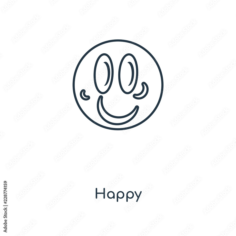 happy icon vector happy icon vector