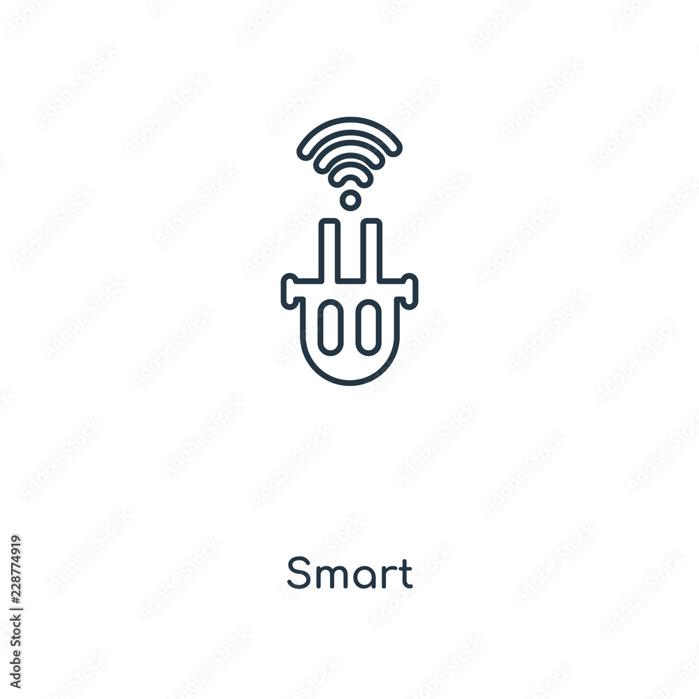smart icon vector smart icon vector