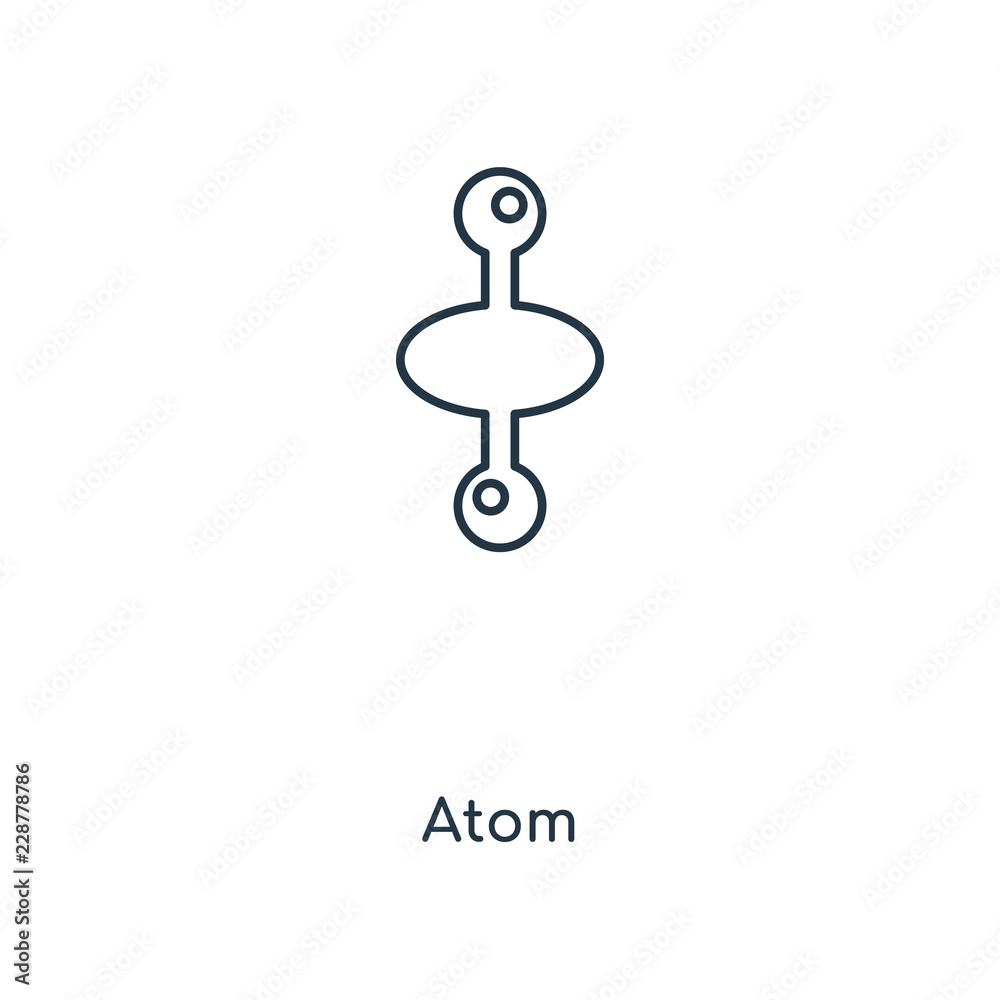 atom icon vector atom icon vector