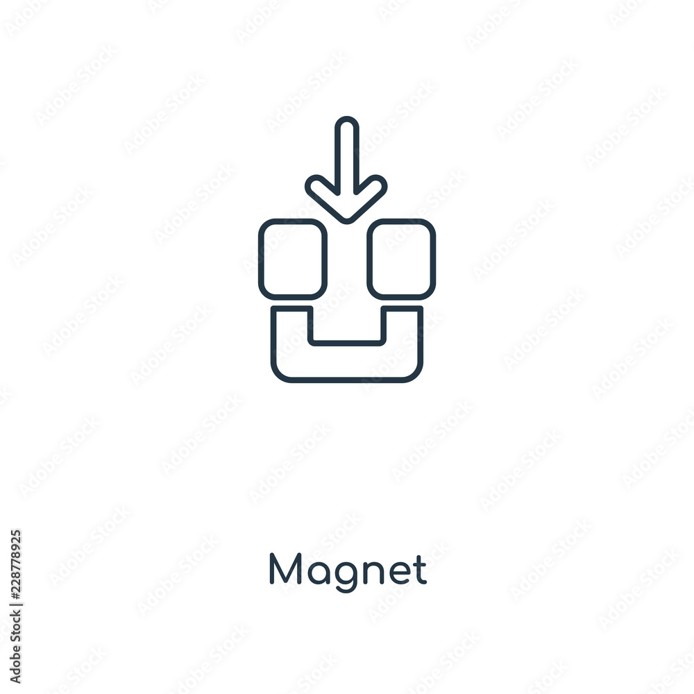 magnet icon vector magnet icon vector