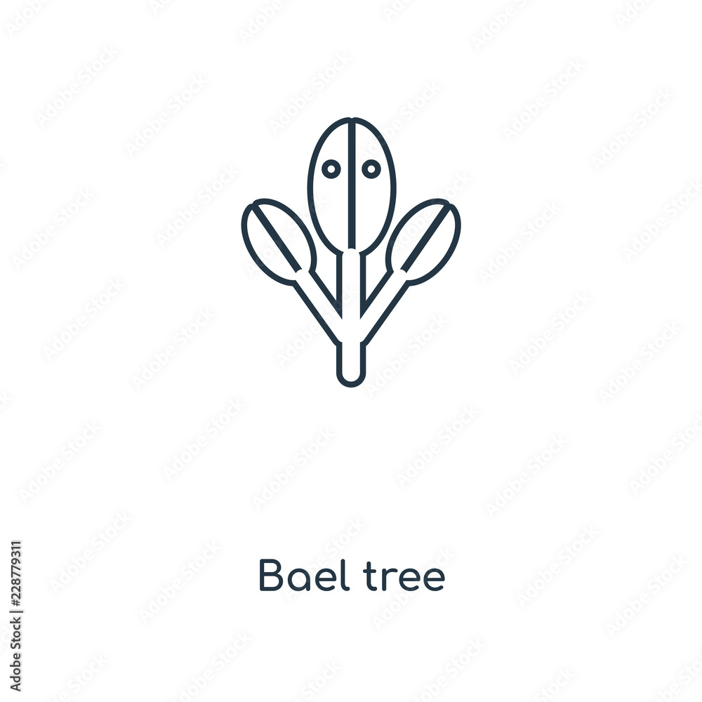bael tree icon vector bael tree icon vector