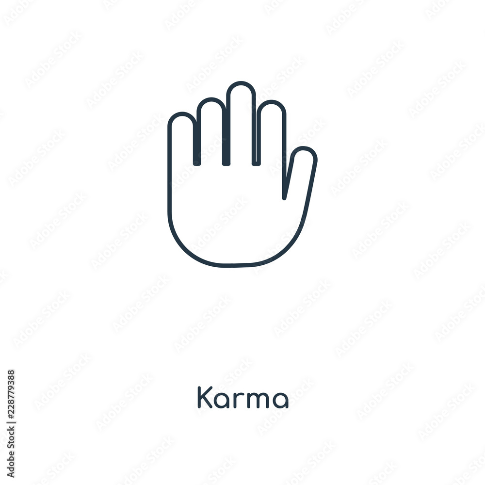 karma icon vector karma icon vector