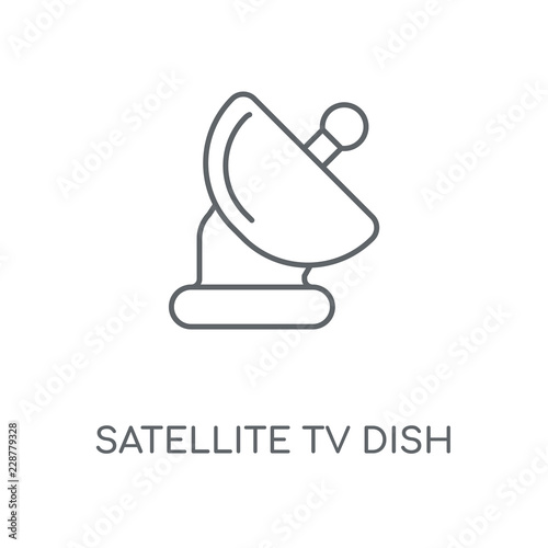 satellite tv dish icon